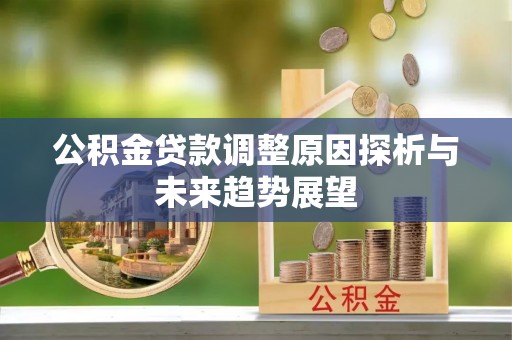牟定公积金贷款调整原因探析与未来趋势展望